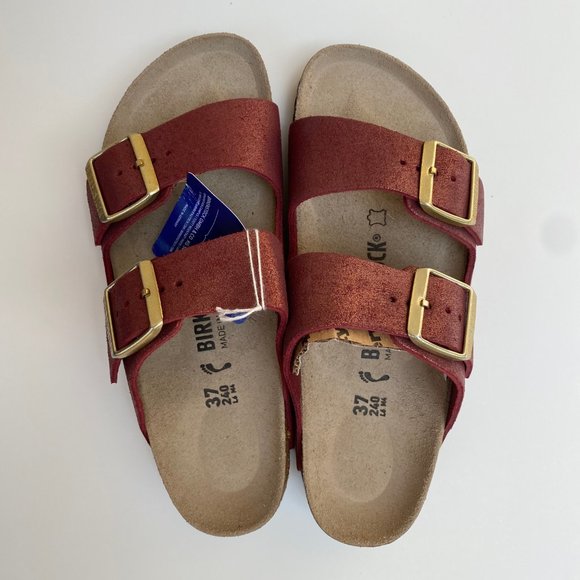 NWT Birkenstock Arizona Leather Sandals - Picture 5 of 16